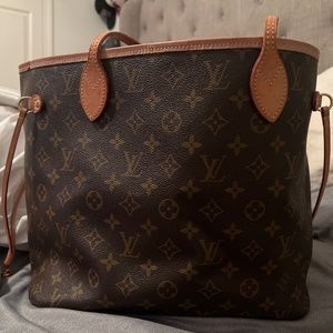 Louis Vuitton Never full tote monogram canvas mm